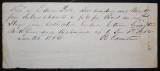 Jan. 20, 1852 Receipt for $294.04 for Boat and Stage Tickets between Lexington, North Run, and Richmond signed by R. Edmond