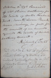 Oct. 3, 1796 - Richard S. Treat / Nov. 23, 1796 - Jacob S Arden