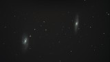 Galaxies M66 and M65 - the southern part of the Leo Triplet  31-Mar-2016