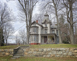 Victorian home on the grounds of Waterloo Village