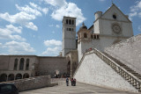 Side view of the Basilica