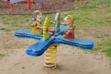 Playground equipment at Acquincum