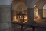 The crypt with Bishop Bernwards grave 