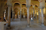 Prayer Hall - white and wine coloured marble