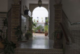 View into a courtyard