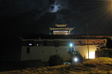 Paro Dzong with Full Moon (original)