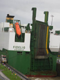 Car carrier Fidelio in the Miraflores locks