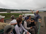 Mark has a captive audience at the longest red light in the country