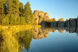 Sylvan Lake at sunrise