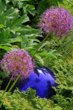 Decorative ball with flowers