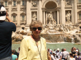 Trevi Fountain and Sue