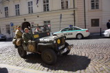 American troops return to Prague