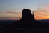 West Mitten Monument Valley Sunrise