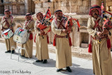 Bagpipes in Jerash!