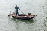 Fisherman in Ha Long Bay, II