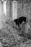 Changing Shoes, B&W