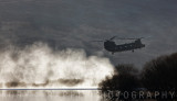 Chinook landing.