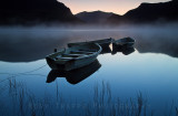 Fishing boats on Llyn Nantlle