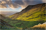 View from Clogwyngarreg towards Llyn Nantlle