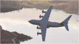 Atlas A400 M over Tal y Llyn