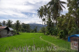 Village scene in Padang