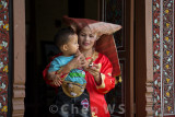 Minangkabau traditional headgear and dress
