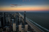 View from SkyPoint at Q1 Tower, Gold Coast.