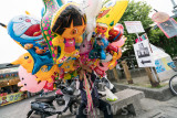 Balloon seller, Jiji town, Nantou county