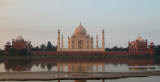 Taj Mahal Viewed From The Mehta Bagh-1 (Sep13)