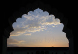Sunset At Fort Agra (Sep13)