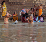 Life At The Ghats Along The Ganges River-3 (Sep13)