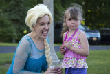 Elsa Visits Tenley on her 4th B-Day