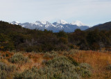 Darwin Range from Tierra del Fuego National Park