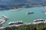 Juneau Cruise Ships from Mt. Roberts