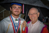 Spencer and Pete at Graduation