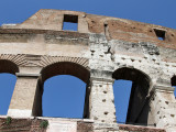 Outside the colosseum