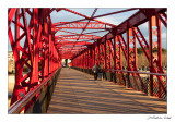 Pont peatonal, antic pont del ferrocarril.