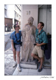 Intentaven lligar amb Palas Atenea. Atenes 1988.