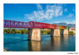 Pont peatonal a lEbre. Tortosa - Baix Ebre.