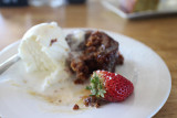 Happiness is ~ Sticky Date Pudding Boardwalk Restaurant Lake Weroona Bendigo