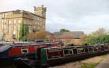 Adelphi Mill, Bollington Narrowboats on the canal