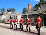 Sovereign Hill A line of Red Coats
