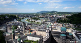 View of Salzburg from Festung Hohensalzburg (Salzburg Castle)