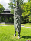 Statue of Vladimir Nazor, Zelengaj, Zagreb, Croatia