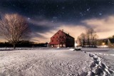 39. Winter Night at Shaker Village