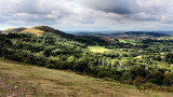 Walking on The Malvern Hills.