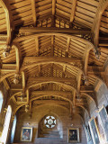 Wooden ceiling