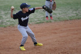 Playing shortstop