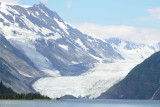 Massive valley glacier