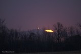 Super lune 1/4 Croix de Rougemont